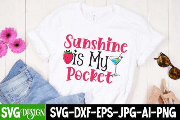 Download Sunshine is My Pocket SVG Cut File - Premium Resources