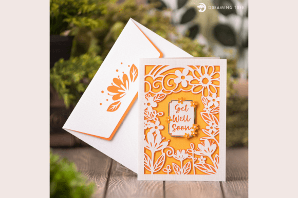 Download Floral Get Well Card SVG - Get well card svg Collection