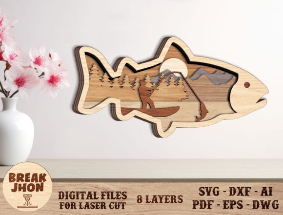 Download Fishing Laser Cut Files Svg - Cut files svg Collection