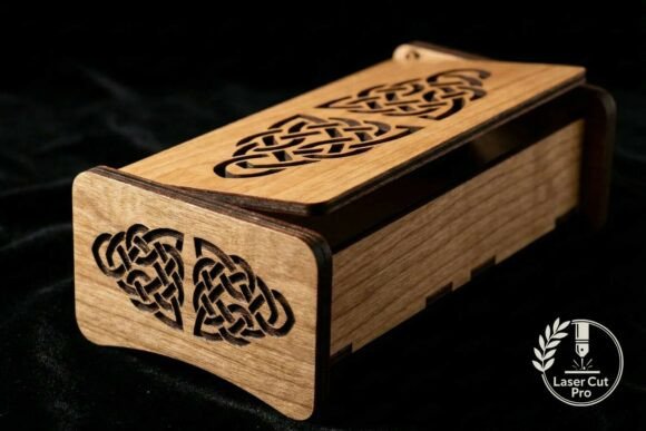 Download Celtic Knot Box Laser Cut Files SVG - Cut files svg Collection