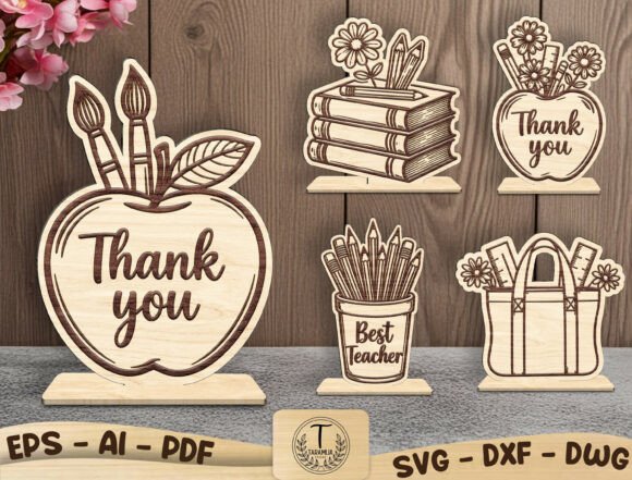 Download Teacher Laser Cut Files SVG Bundle - Cut files svg Collection