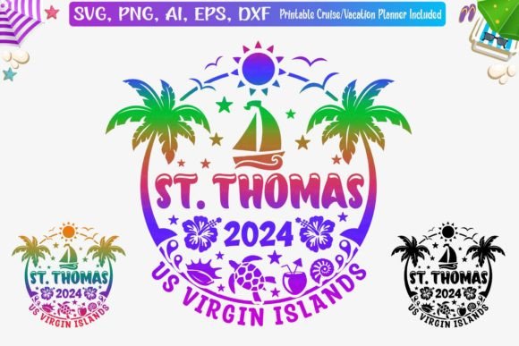 Download St. Thomas Vacation T- Shirt Svg, Png - Premium Resources